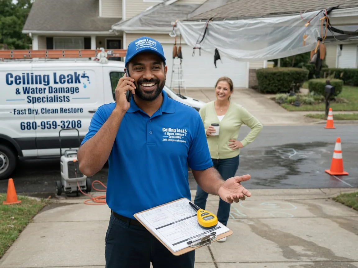 Ceiling Leak Cleanup Mardela Springs, MD FAQs